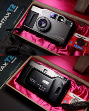 Load image into Gallery viewer, Contax T2 Dark Grey + Dateback w/ Box SN: 062576