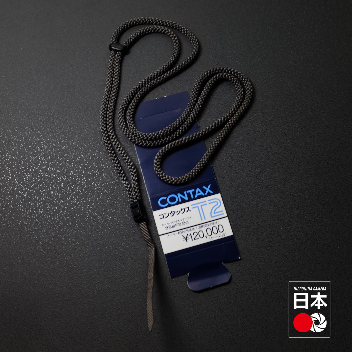Contax T2 Original Long Strap – Nipponina Camera