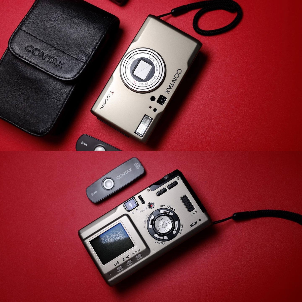 Digicam - Contax TVS Digital Titanium Silver JDM – Nipponina