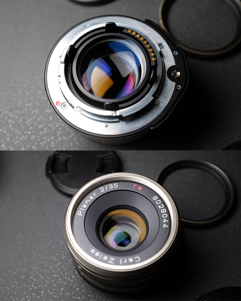 Carl Zeiss Planar 35mm F 2 Lens Contax G1 G2 Mount – Nipponina Camera