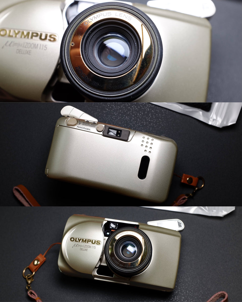 Olympus μ [mju:] Zoom 115 Deluxe SN: 5206692 – Nipponina Camera