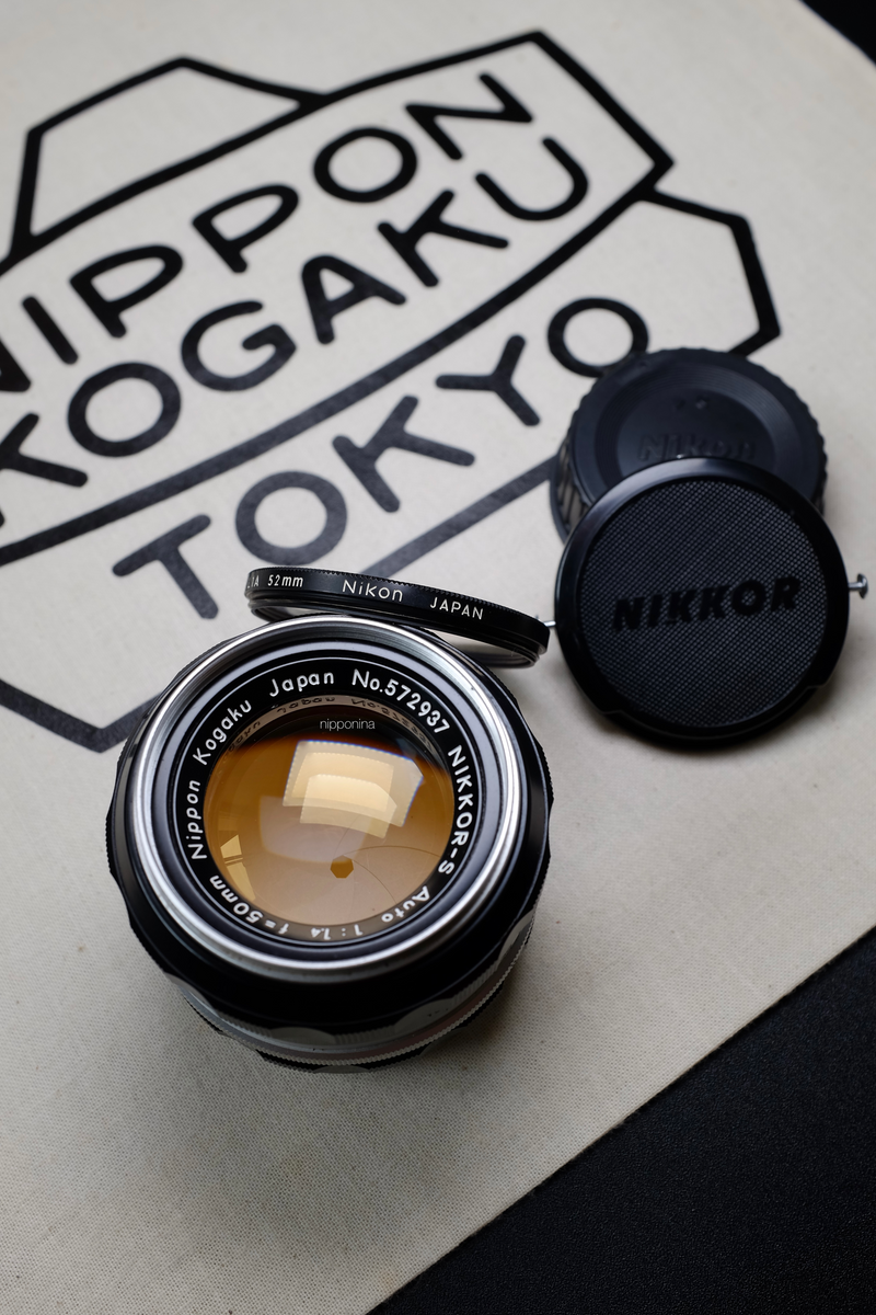 NIPPON KOGAKU NIKKOR-S Auto 50mm F/1.4 Mf Standard Lentille De Japon
