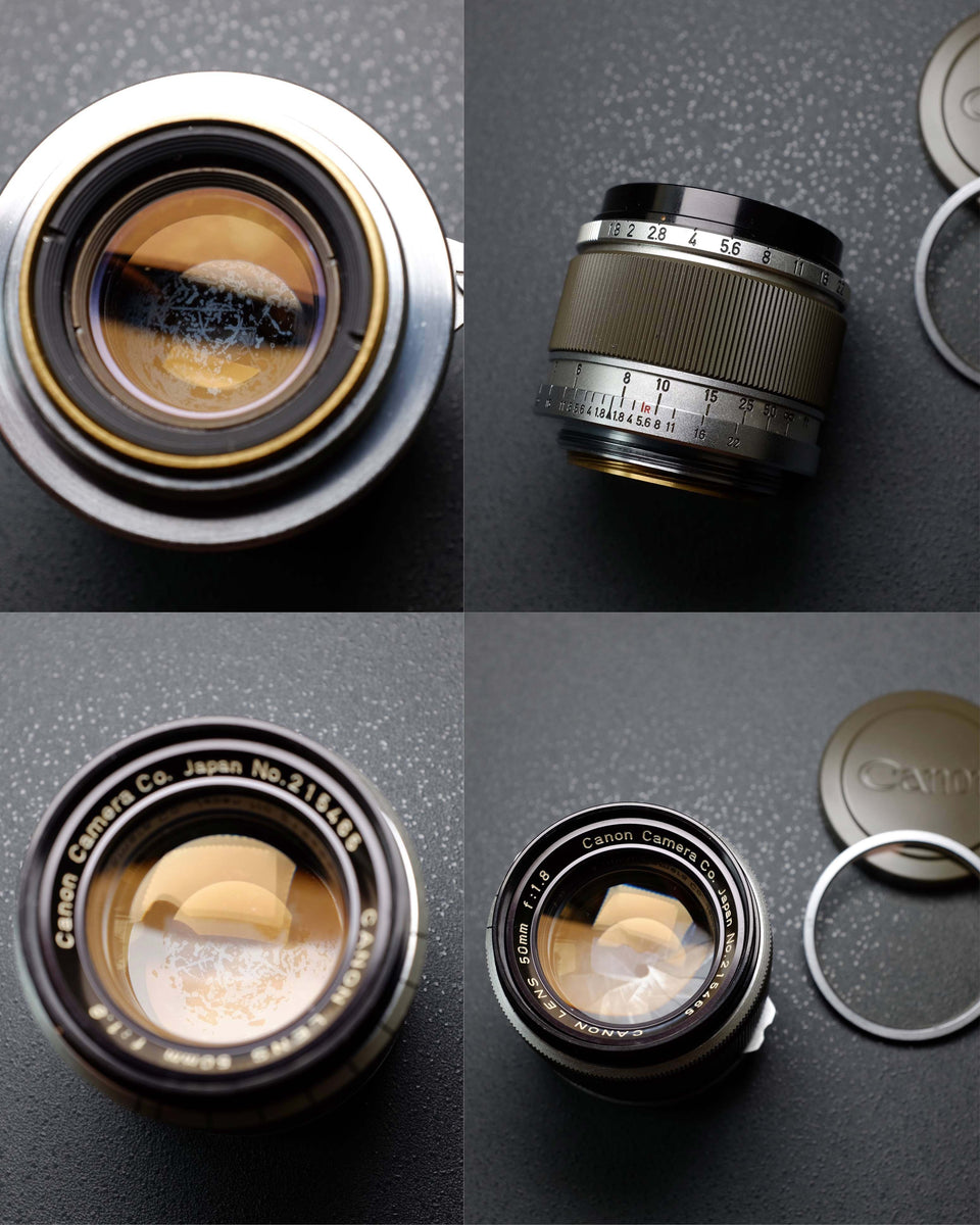 Canon MODEL VT Deluxe＋50ｍｍ F1.8 オリーブ キヤノン 【中古】Canon VT Deluxe オリーブ + 50mm f/1.8 L39