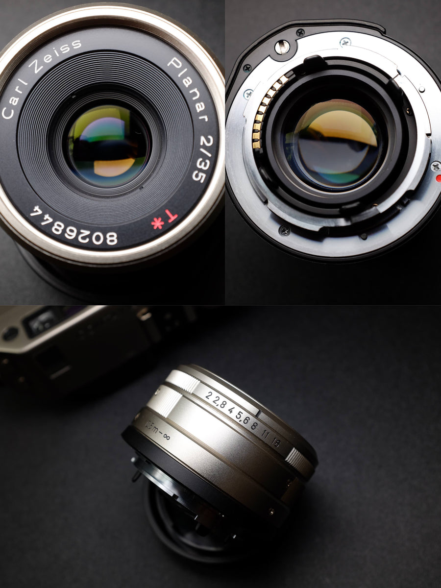 Contax G1 Green Label w/ Databack GD-1 + Carl Zeiss Planar