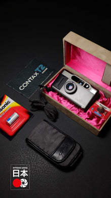 Contax T2 Dark Grey + Dateback w/ Box SN: 062576