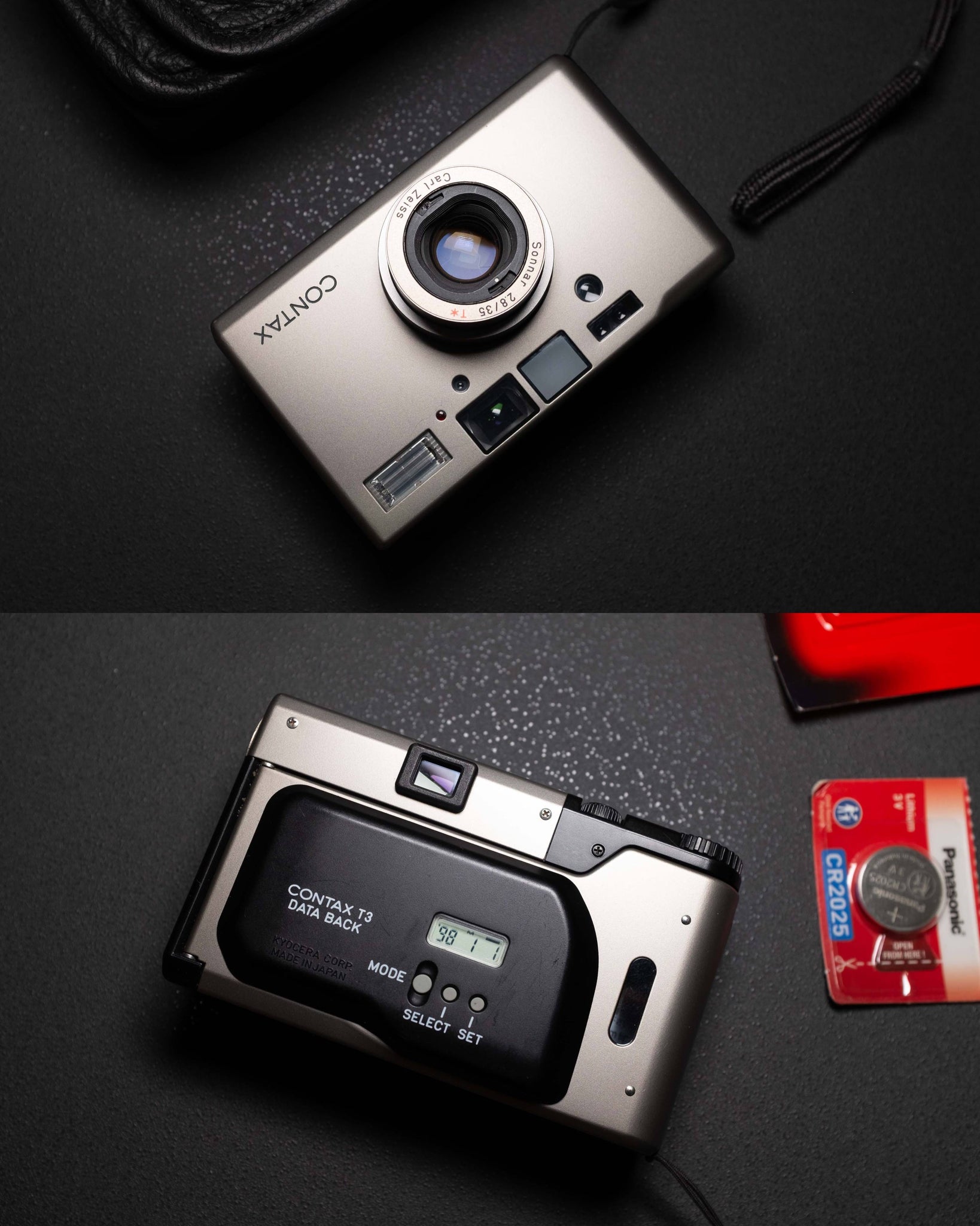 Contax T3 Titanium Silver + Dateback SN: 041864 – Nipponina Camera