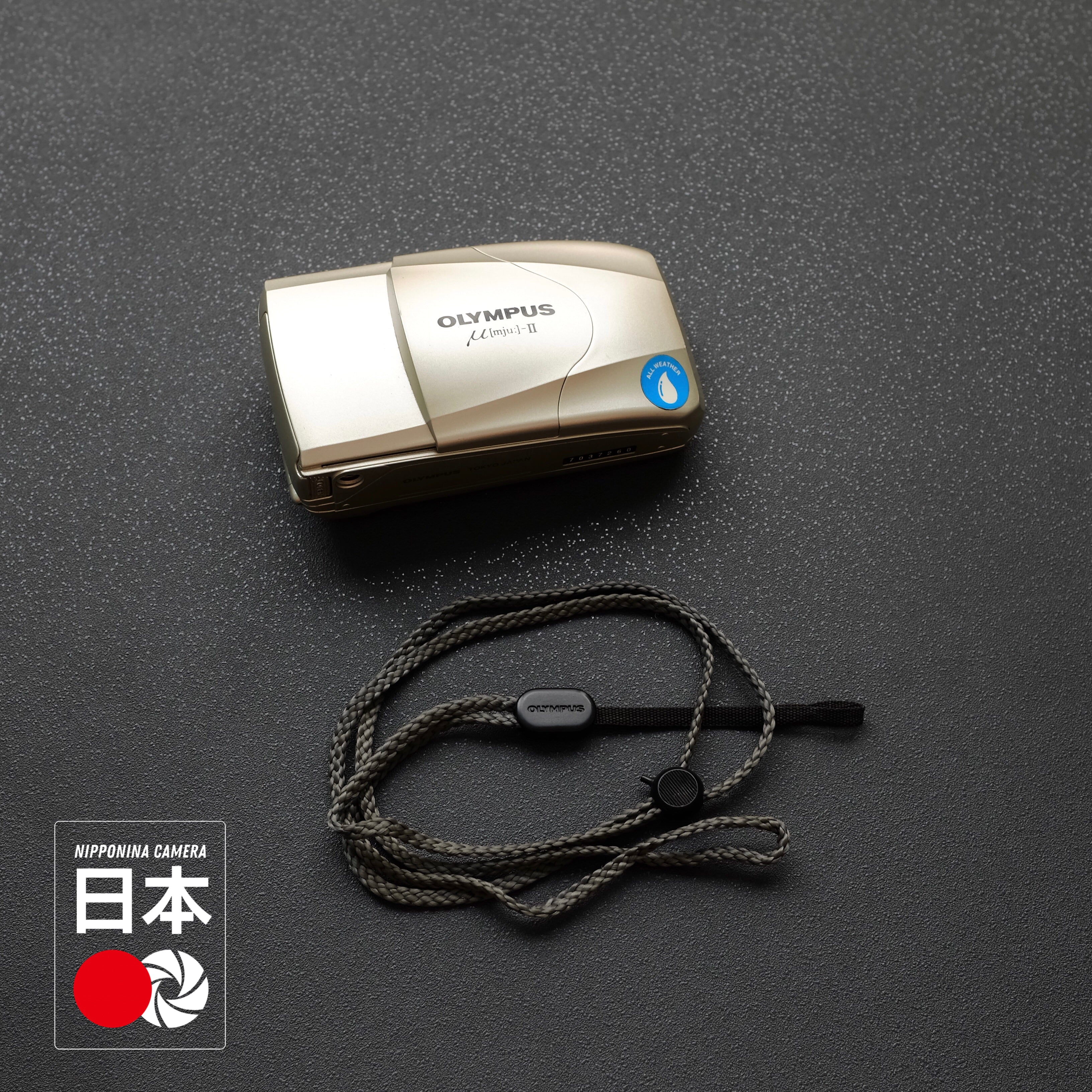 Olympus Mju II Strap – Nipponina Camera