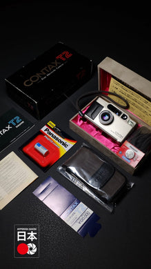 Contax T2 Titanium Silver Fullset SN: 167611