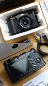 Fujifilm X100F Black/Noir Fullset Box FFID