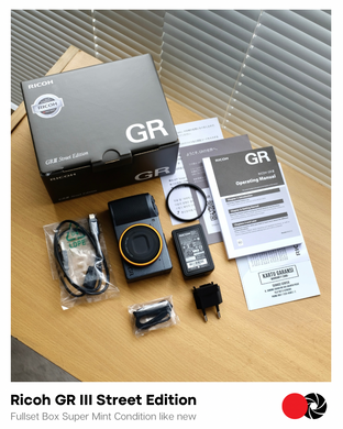 Ricoh GR III Street Edition Fullset Super Mint Condition