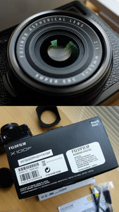 Fujifilm X100F Black/Noir Fullset Box FFID