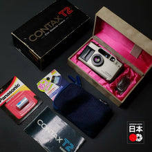 Load image into Gallery viewer, Contax T2 Titanium Silver Set Box SN: 021021