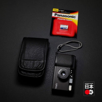Ricoh GR1S Black + Leather Pouch SN: JW 129259
