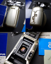 Load image into Gallery viewer, Olympus μ [mju:] Zoom 105 QD Silver [NOS] SN. 1689321