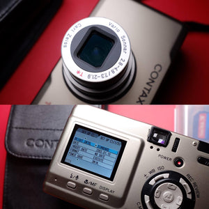 Digicam - Contax TVS Digital Titanium Silver JDM