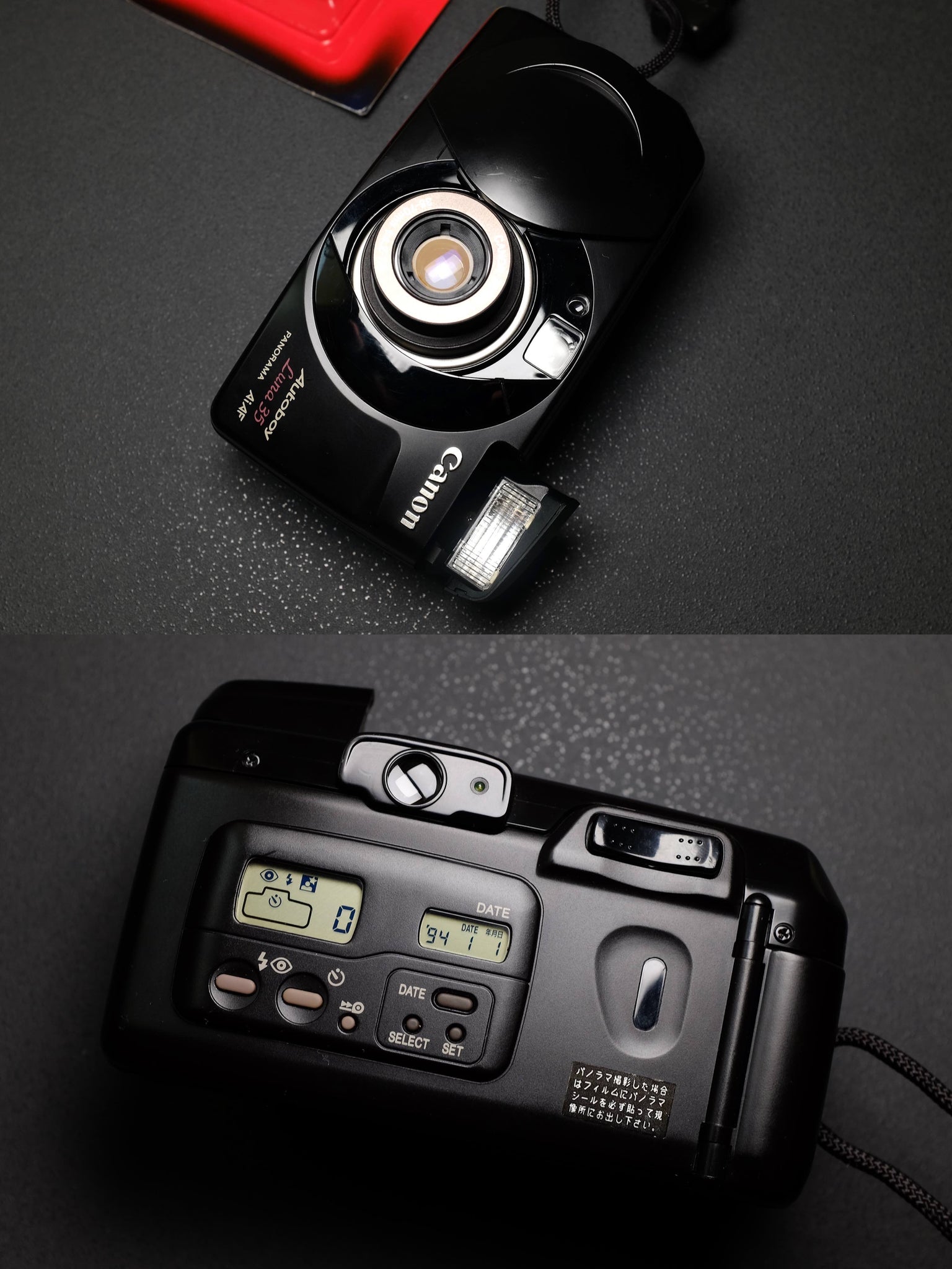 Canon Autoboy Luna 35 Ai AF Black SN: 0927248 – Nipponina Camera