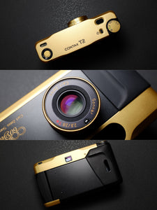 Contax T2 60th Anniversary Gold [MINT] SN A0035