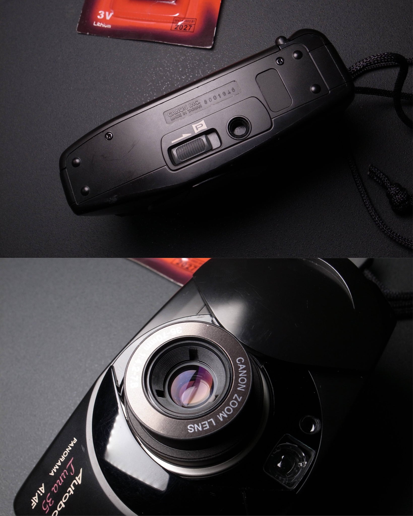 Canon Autoboy Luna 35 Panorama Ai AF - Black SN. 8001946 