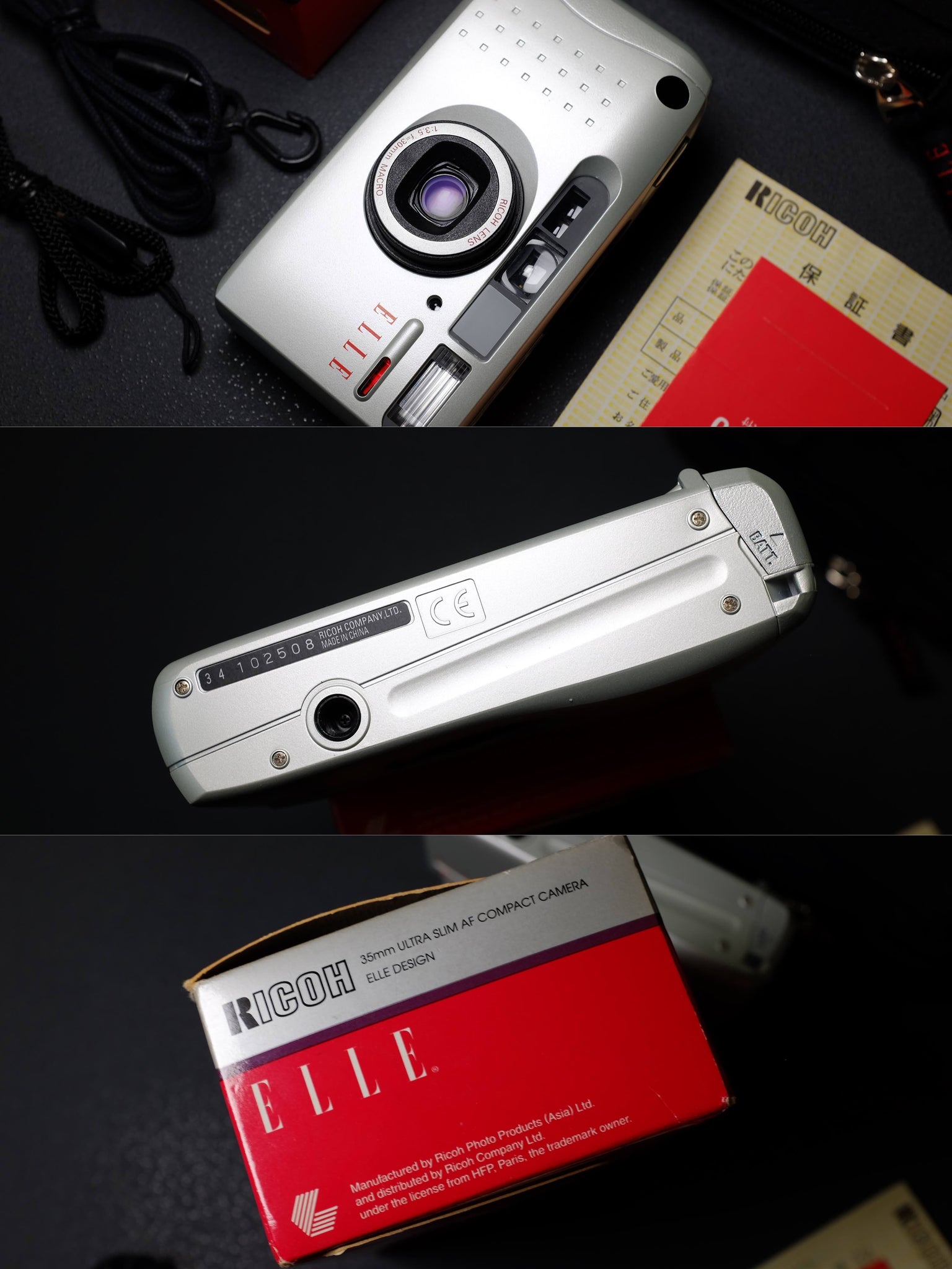 Ricoh ELLE Paris [Special Limited Edition] NOS – Nipponina Camera