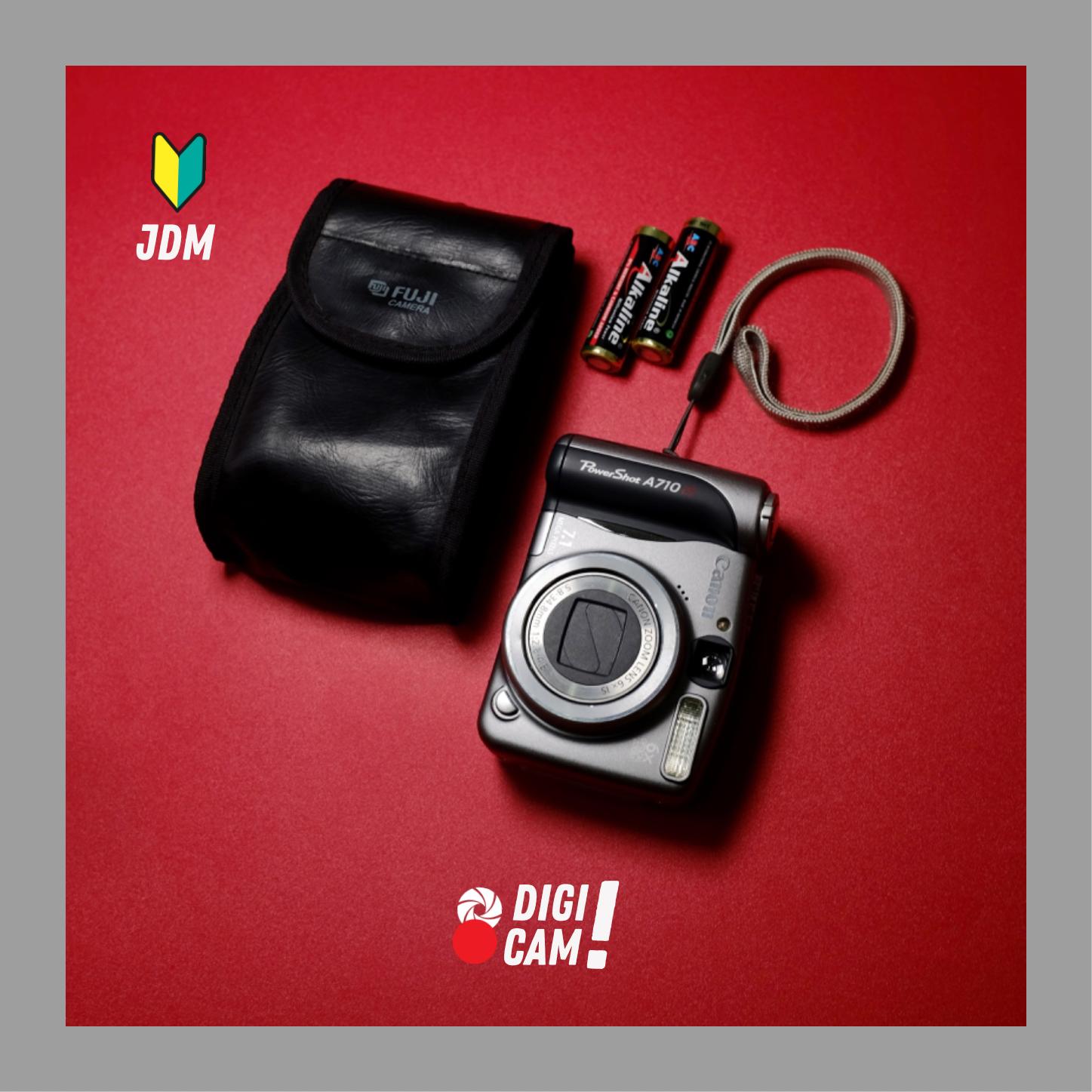 Digicam - Canon PowerShot A710 IS Dark Grey JDM – Nipponina Camera Digicam - Canon PowerShot A710 IS Dark Grey JDM – Nipponina Camera