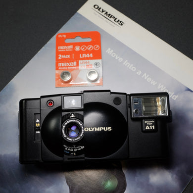 Olympus XA2 + A11 Flash SN. 341254