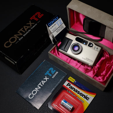 Contax T2 Titanium Silver SN. 146214