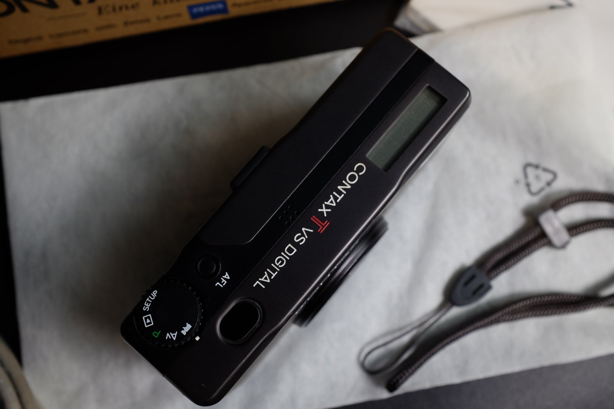 Contax TVS Digital Titanium Black – Nipponina Camera