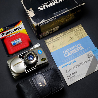 Olympus μ [mju:] Zoom 115 Deluxe w/ Box SN. 5665029