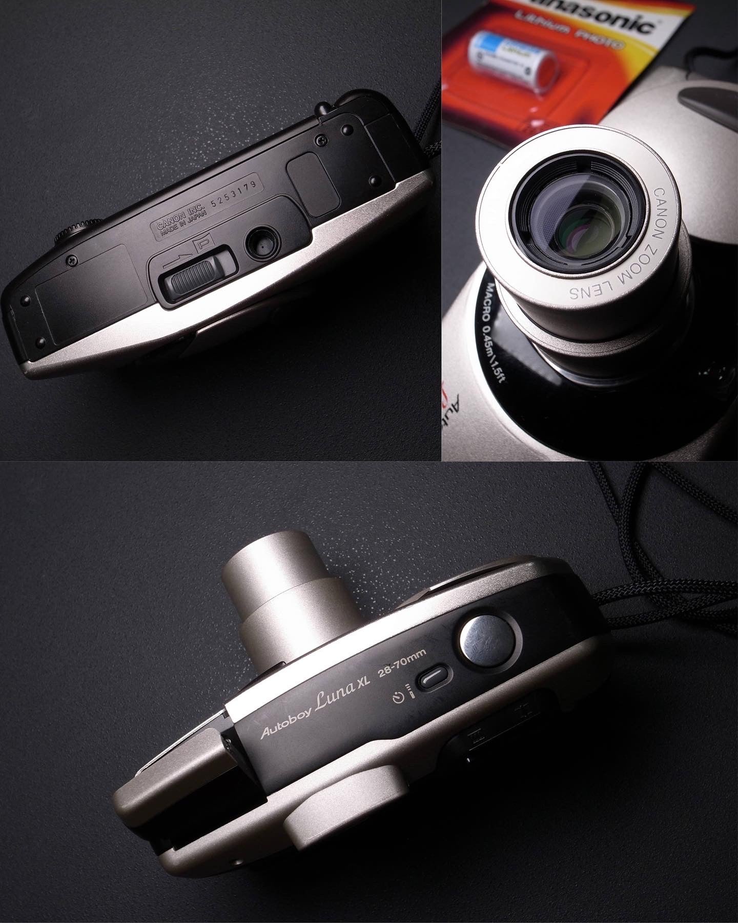Canon Autoboy Luna XL Panorama Ai AF - Silver SN. 8001946 