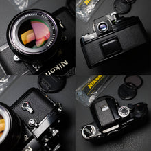 Load image into Gallery viewer, Nikon F2 Black + Nikkor 50mm F 1.4 ai Lens