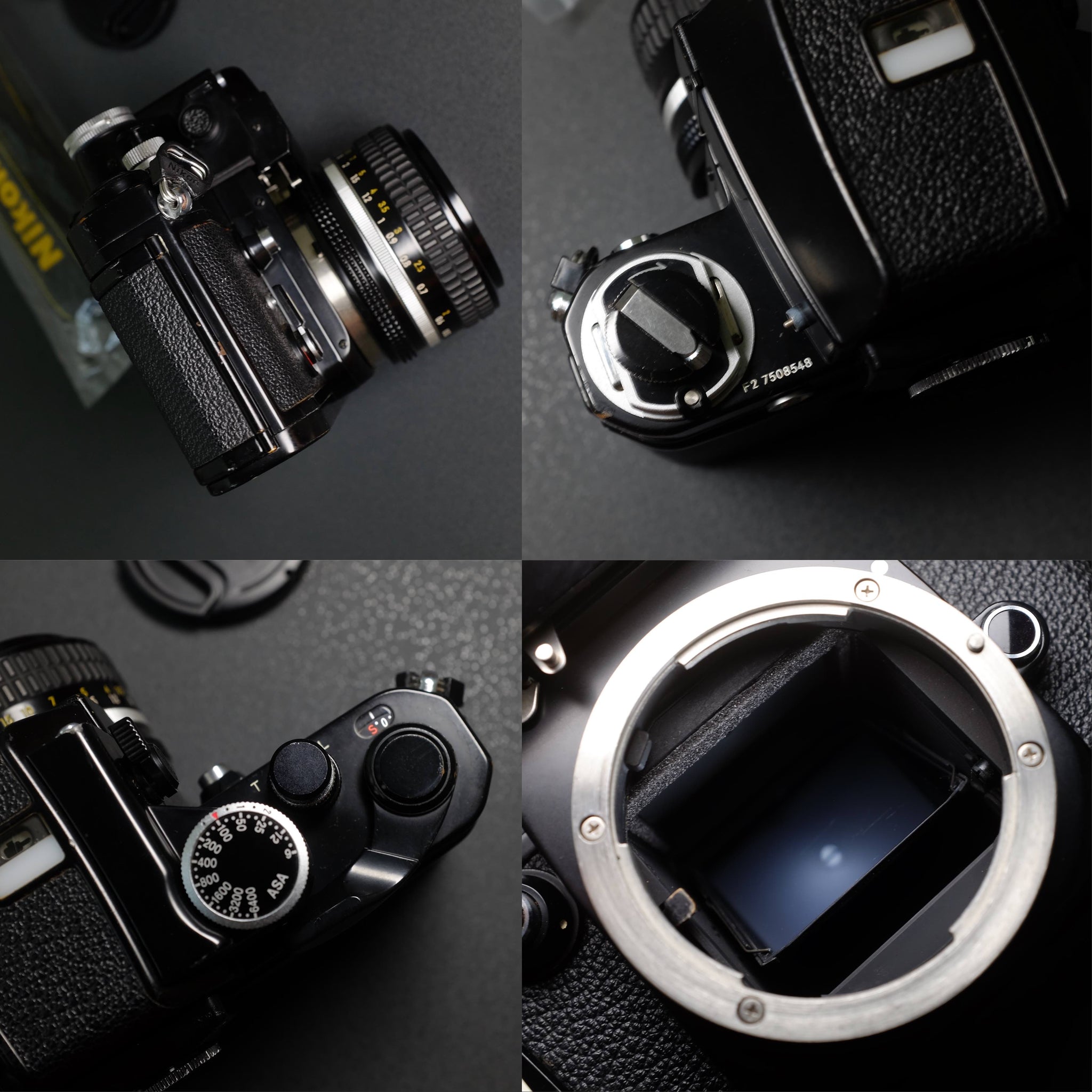 Nikon F2 Black + Nikkor 50mm F 1.4 ai Lens – Nipponina Camera