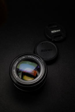 Nikon F Mount 50mm F 1.4 AIS Nikkor Lens