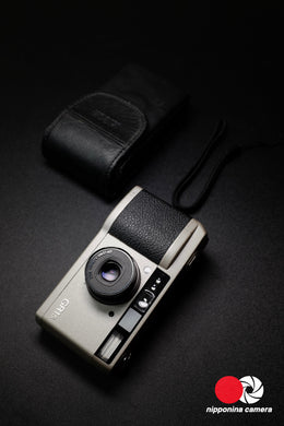 Ricoh GR1S w/ Leather Pouch - Silver