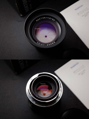 Voigtlander Nokton 50mm F 1.5 ASPH Lens for Leica M Mount
