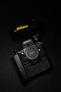 Nikon F3 HP Body + MD 4 + Flash Coupler AS-7 [Near Mint
