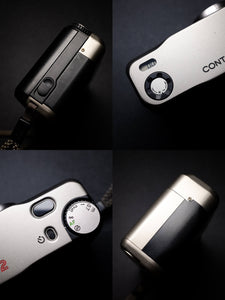 Contax T2 - Titanium Silver [Grade A-] SN: 041843