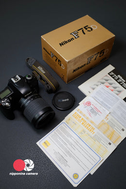 Nikon F75 D + Nikkor Lens 28-100mm F 3.5-5.6 G