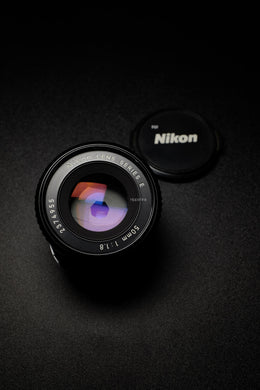Nikon F Mount Lens 50mm F 1.8 E Series - Pancake