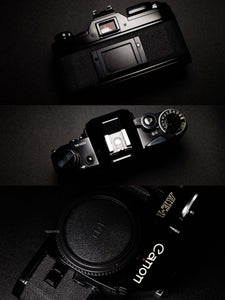 Canon AE-1 Black + Canon FD Lens 50mm F 1.4 S.S.C [Mint]