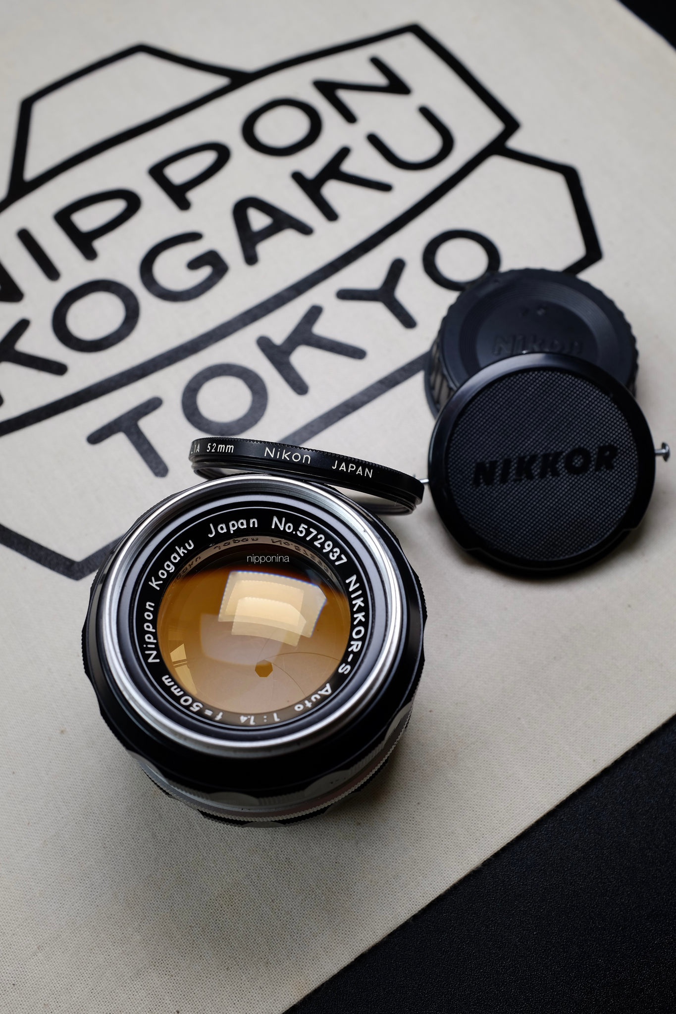 Nikkor S Auto 50mm F 1.4 pre AI Lens Nippon Kogaku for Nikon F