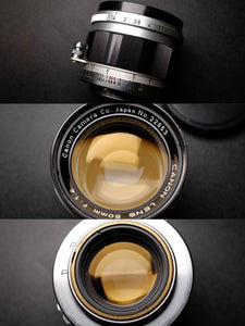 Canon LTM Lens 50mm F 1.4 SN. 22653