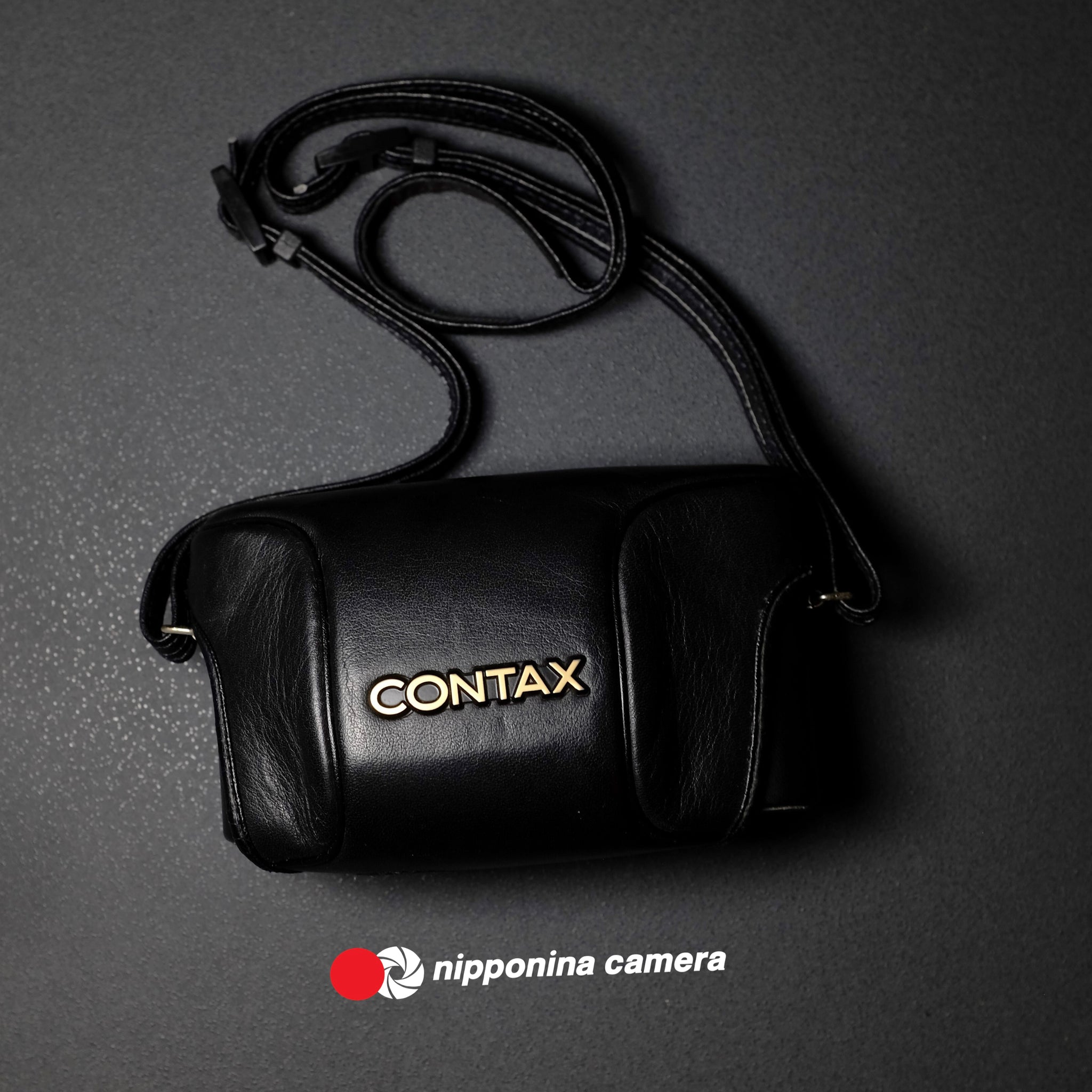 Contax TVS Original Leather Case – Nipponina Camera