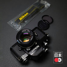 Load image into Gallery viewer, Nikon F2 Black + Nikkor 50mm F 1.4 ai Lens