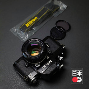 Nikon F2 Black + Nikkor 50mm F 1.4 ai Lens