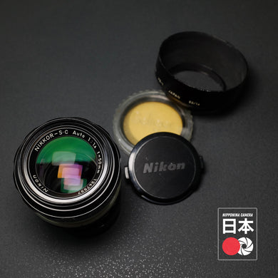 Nikon F Lens Nikkor S-C Auto 50mm F 1.4 Pre Ai SN 1347537